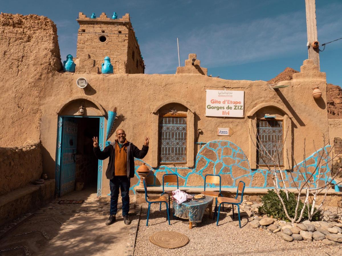 Chambres Dans Casbah - Gite D'Etape Gorges De Ziz Er-Rachidía Exterior foto